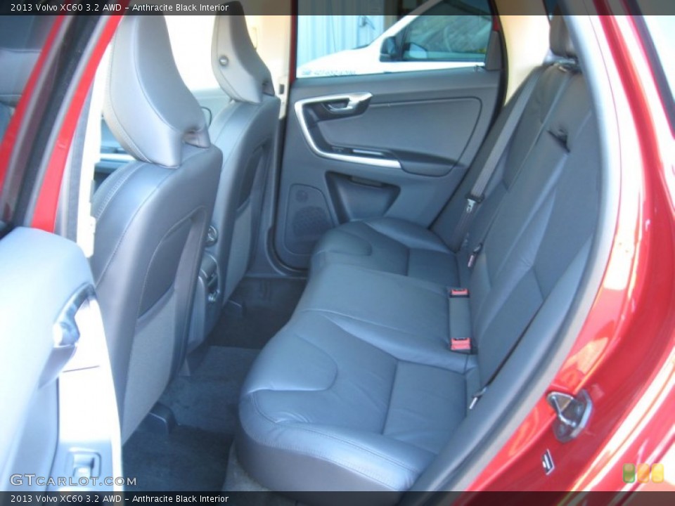 Anthracite Black Interior Rear Seat for the 2013 Volvo XC60 3.2 AWD #73512216
