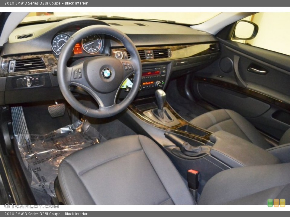 Black Interior Prime Interior for the 2010 BMW 3 Series 328i Coupe #73513393