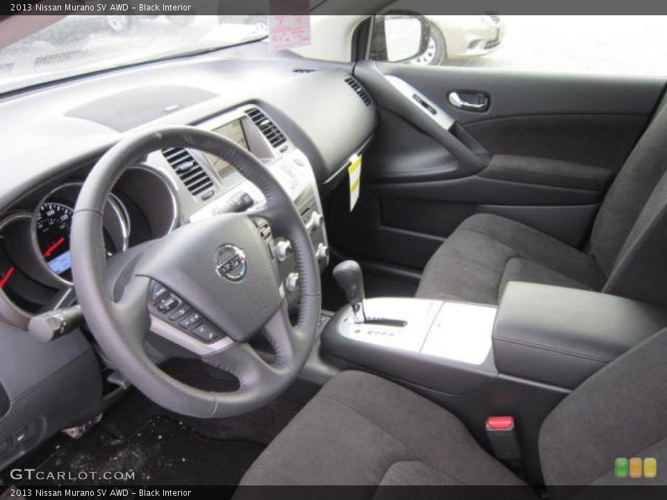 Black Interior Photo for the 2013 Nissan Murano SV AWD #73515918