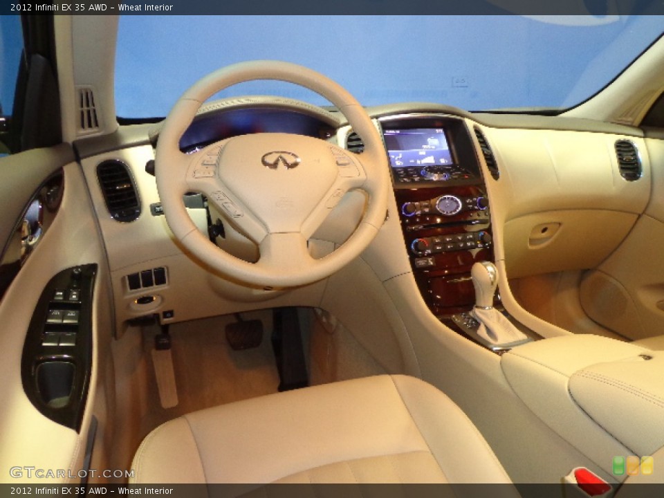 Wheat 2012 Infiniti EX Interiors