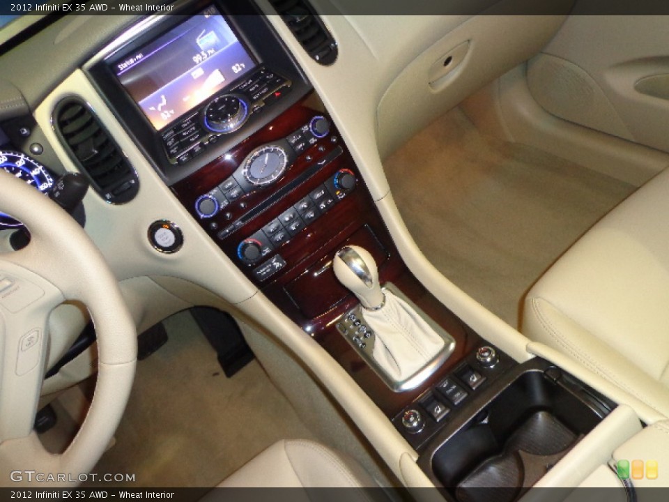 Wheat Interior Controls for the 2012 Infiniti EX 35 AWD #73516171