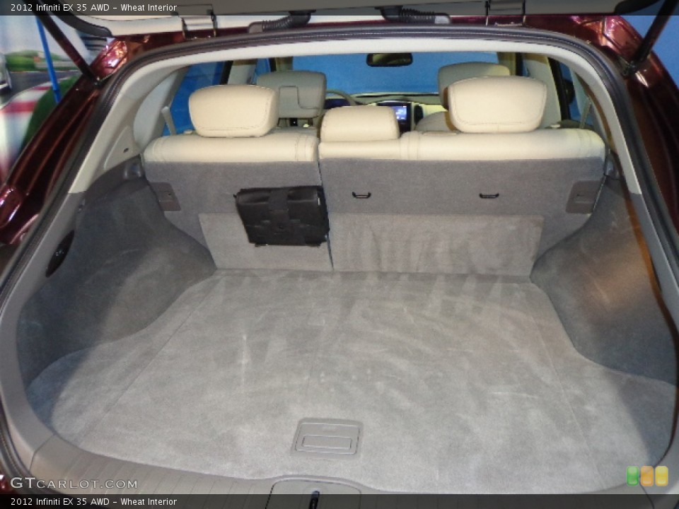 Wheat Interior Trunk for the 2012 Infiniti EX 35 AWD #73516281