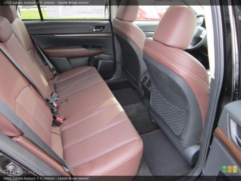 Saddle Brown Interior Rear Seat for the 2013 Subaru Outback 2.5i Limited #73516796