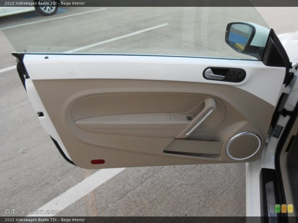Beige Interior Door Panel for the 2013 Volkswagen Beetle TDI #73520202