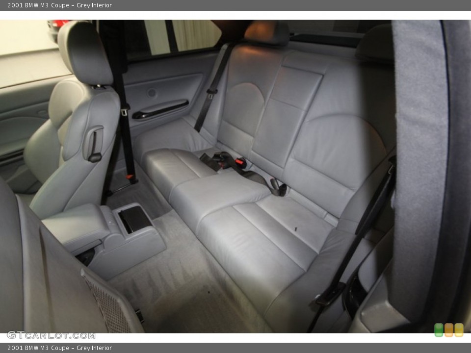Grey Interior Rear Seat for the 2001 BMW M3 Coupe #73521189