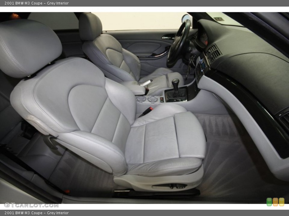 Grey Interior Front Seat for the 2001 BMW M3 Coupe #73521576
