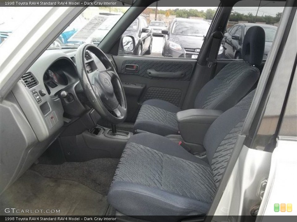 Dark Gray Interior Photo for the 1998 Toyota RAV4  #73525503