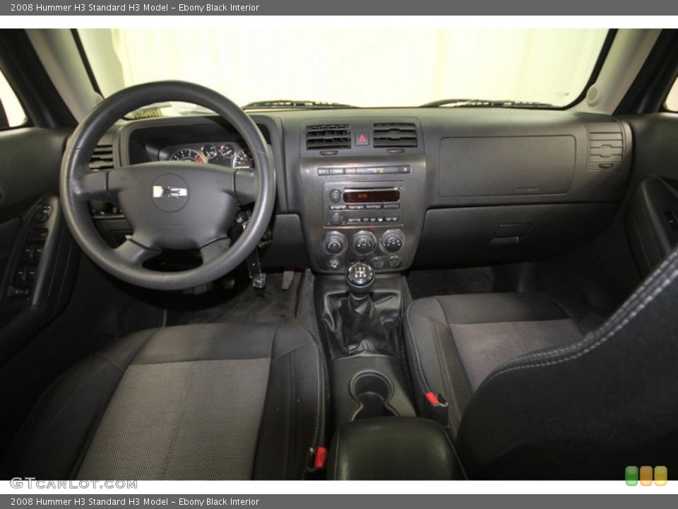 Ebony Black Interior Dashboard for the 2008 Hummer H3  #73527663