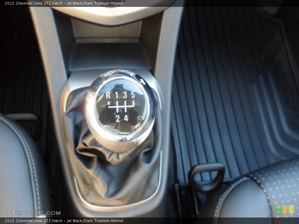 Jet Black/Dark Titanium Interior Transmission for the 2013 Chevrolet Sonic LTZ Hatch #73529937