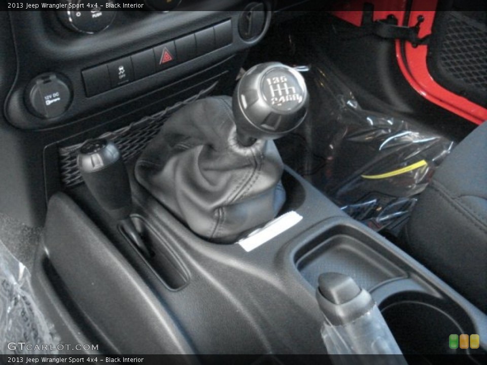 Black Interior Transmission for the 2013 Jeep Wrangler Sport 4x4 #73530294