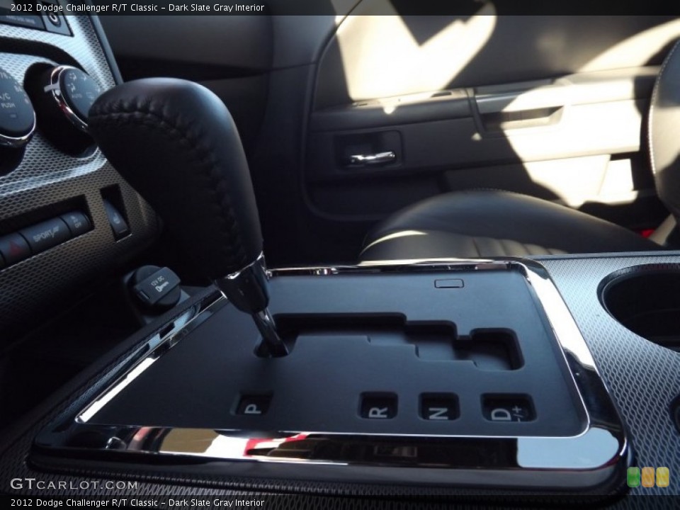 Dark Slate Gray Interior Transmission for the 2012 Dodge Challenger R/T Classic #73531602