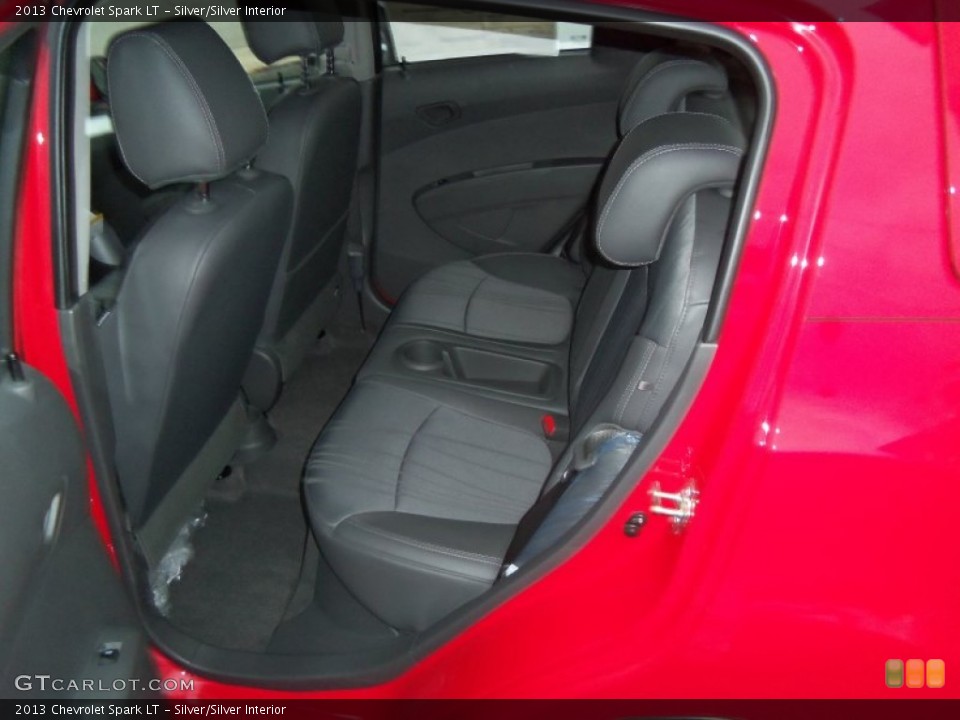 Silver/Silver Interior Rear Seat for the 2013 Chevrolet Spark LT #73537184