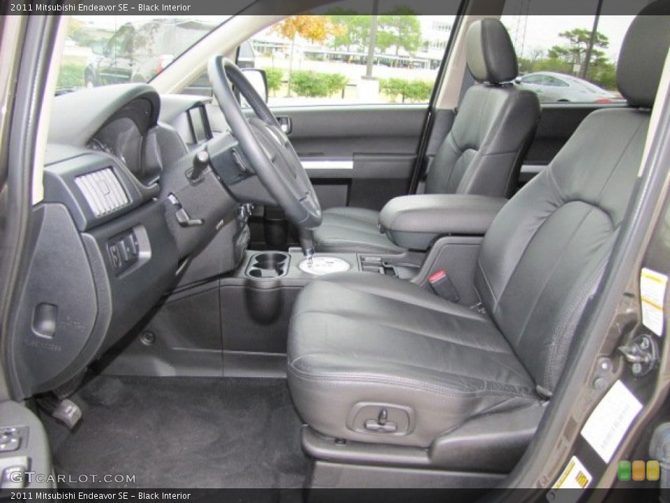 Black Interior Photo for the 2011 Mitsubishi Endeavor SE #73540520