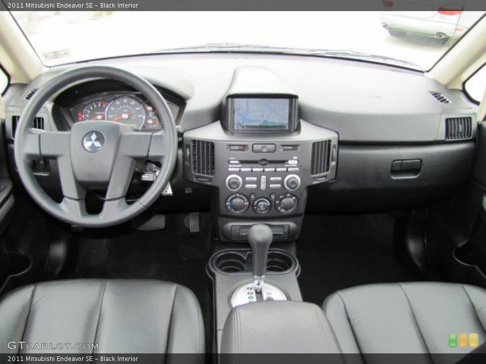 Black Interior Dashboard for the 2011 Mitsubishi Endeavor SE #73540539