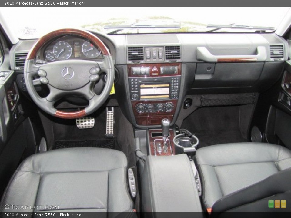 Black Interior Dashboard for the 2010 Mercedes-Benz G 550 #73541705
