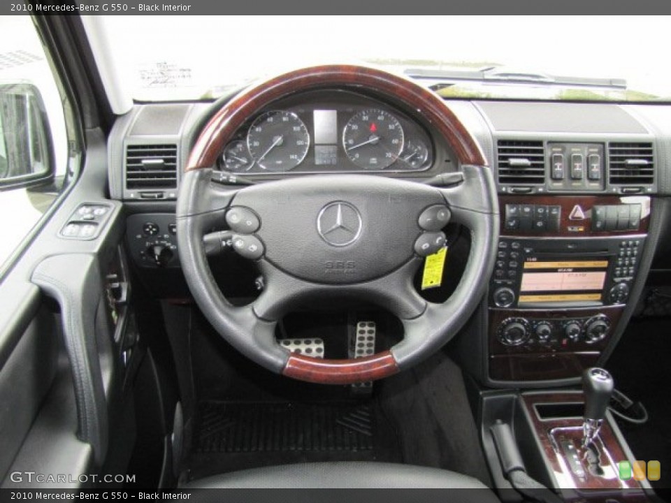 Black Interior Dashboard for the 2010 Mercedes-Benz G 550 #73541918