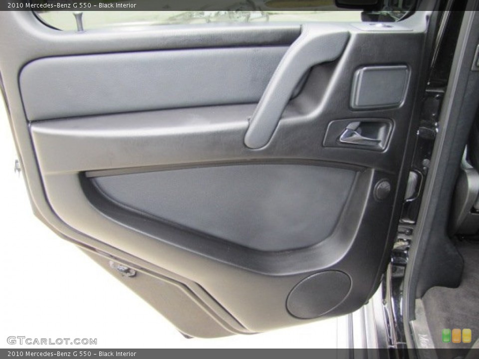Black Interior Door Panel for the 2010 Mercedes-Benz G 550 #73542526