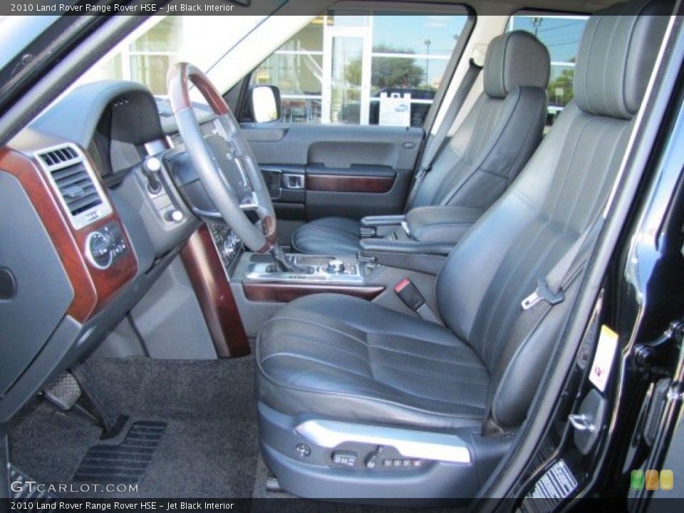 Jet Black Interior Photo for the 2010 Land Rover Range Rover HSE #73544378