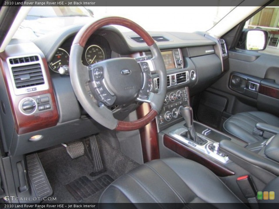 Jet Black Interior Prime Interior for the 2010 Land Rover Range Rover HSE #73544608