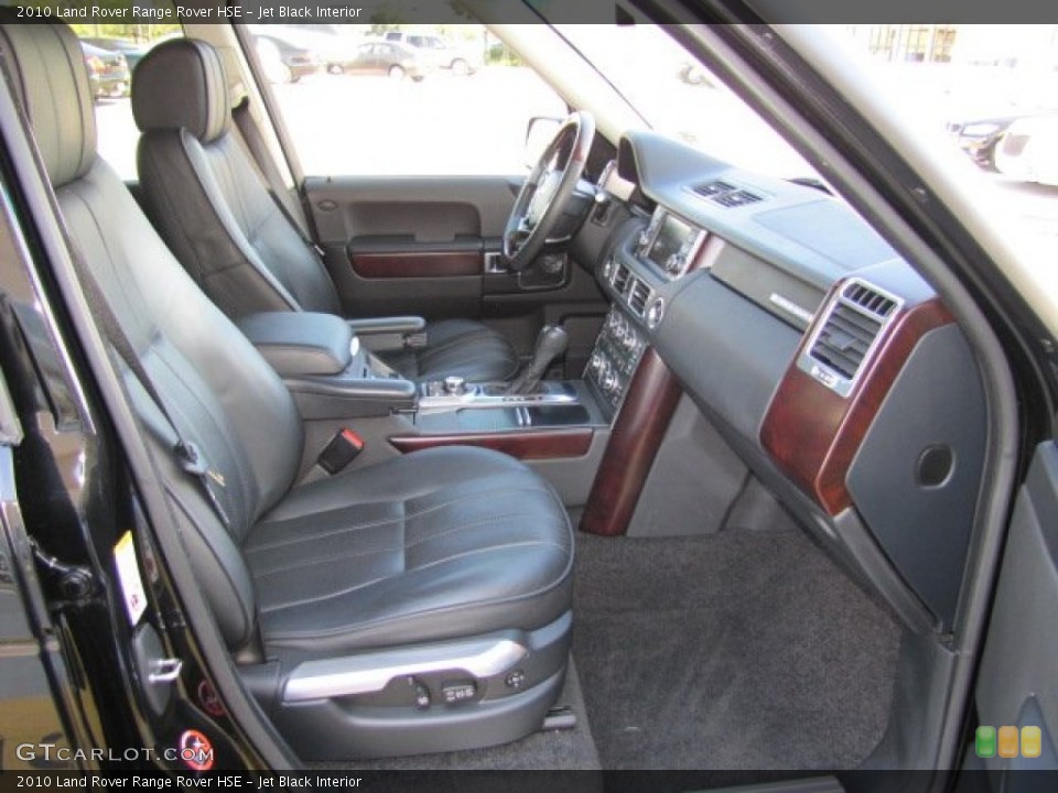Jet Black Interior Photo for the 2010 Land Rover Range Rover HSE #73544947