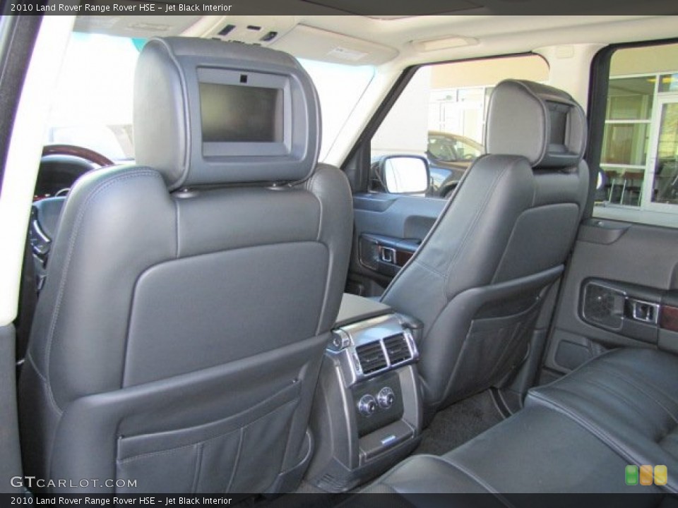 Jet Black Interior Entertainment System for the 2010 Land Rover Range Rover HSE #73545125