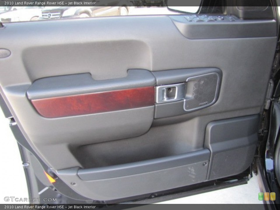 Jet Black Interior Door Panel for the 2010 Land Rover Range Rover HSE #73545329