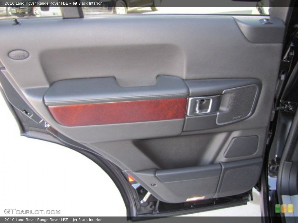 Jet Black Interior Door Panel for the 2010 Land Rover Range Rover HSE #73545360