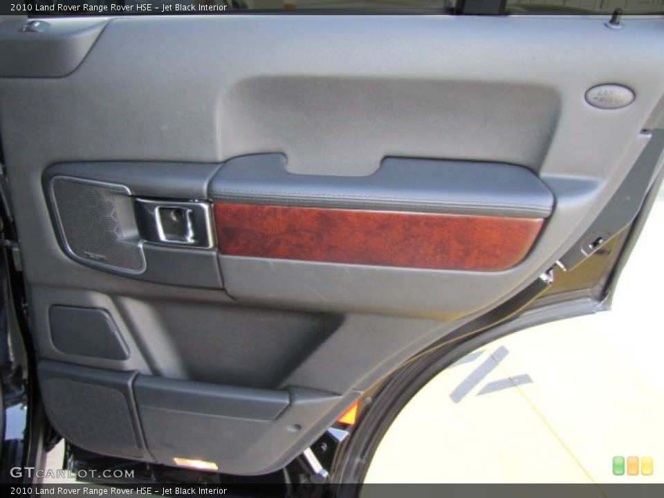 Jet Black Interior Door Panel for the 2010 Land Rover Range Rover HSE #73545381
