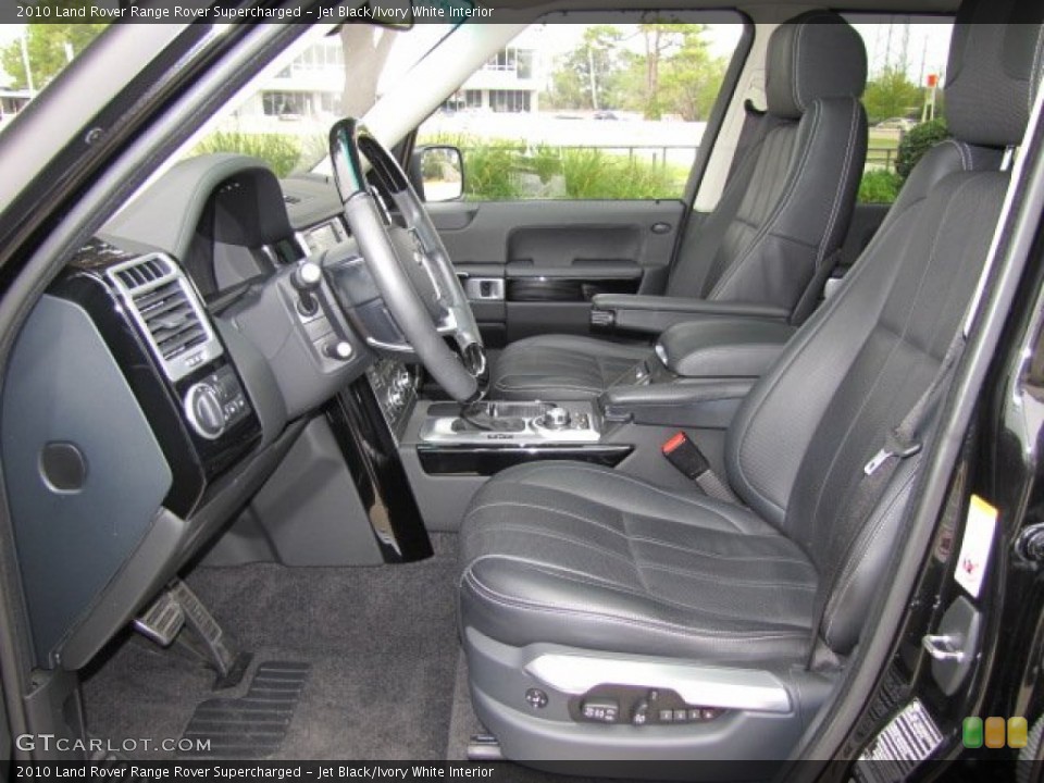 Jet Black/Ivory White Interior Photo for the 2010 Land Rover Range Rover Supercharged #73545794