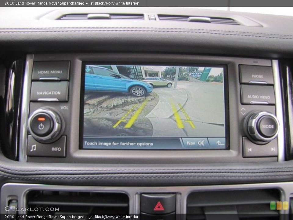 Jet Black/Ivory White Interior Controls for the 2010 Land Rover Range Rover Supercharged #73546203