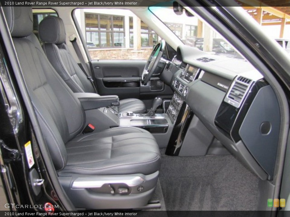 Jet Black/Ivory White Interior Photo for the 2010 Land Rover Range Rover Supercharged #73546346