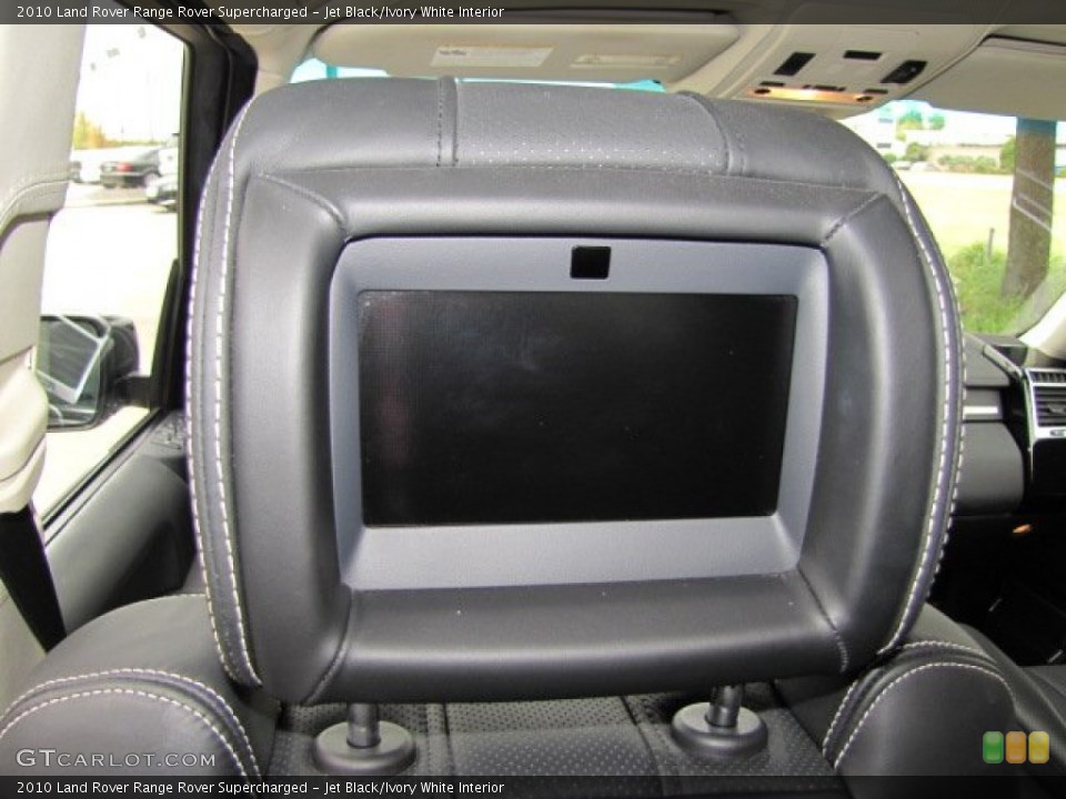 Jet Black/Ivory White Interior Entertainment System for the 2010 Land Rover Range Rover Supercharged #73546478