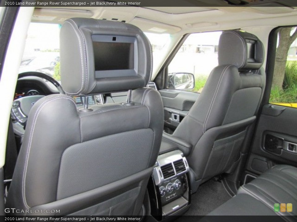 Jet Black/Ivory White Interior Entertainment System for the 2010 Land Rover Range Rover Supercharged #73546598