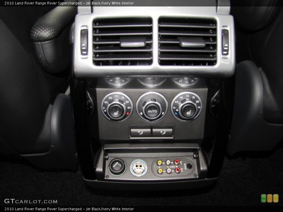 Jet Black/Ivory White Interior Entertainment System for the 2010 Land Rover Range Rover Supercharged #73546697