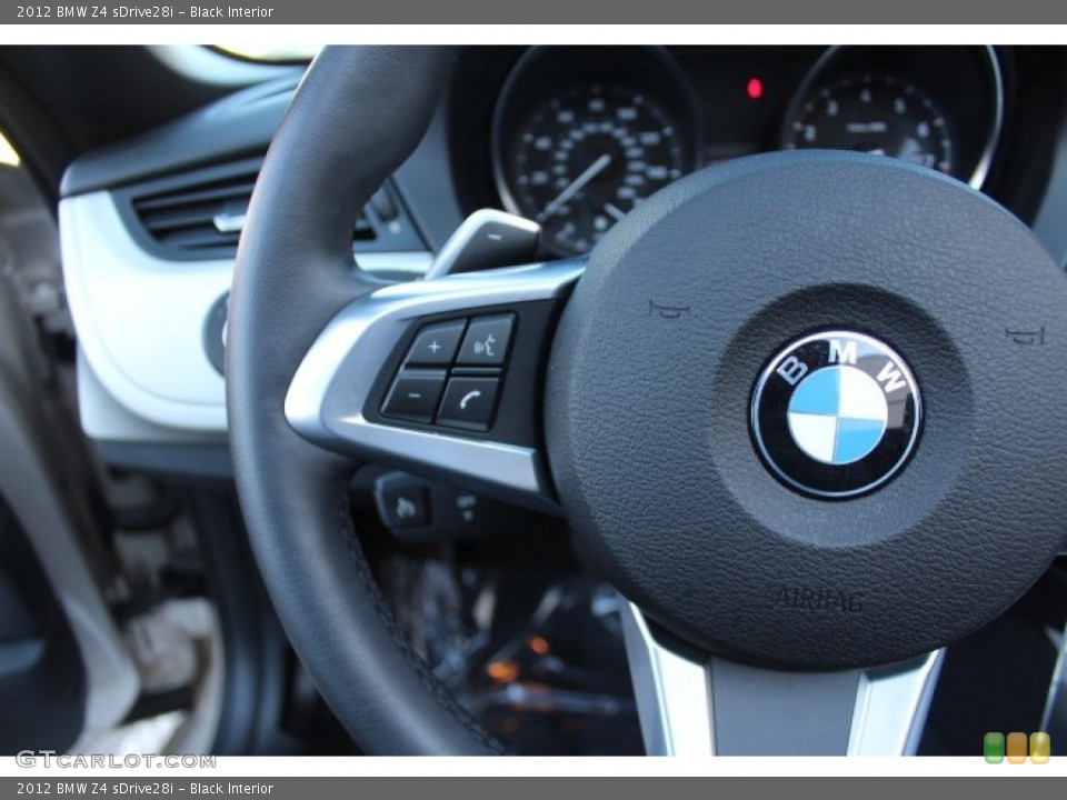 Black Interior Controls for the 2012 BMW Z4 sDrive28i #73547434