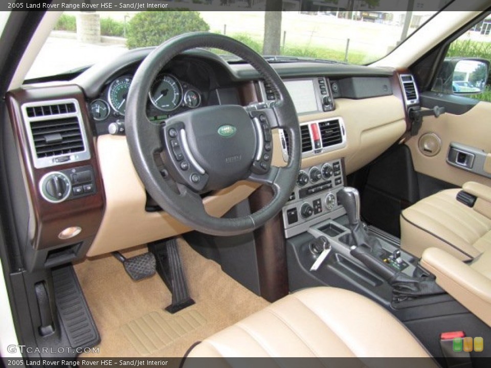 Sand/Jet Interior Prime Interior for the 2005 Land Rover Range Rover HSE #73547504