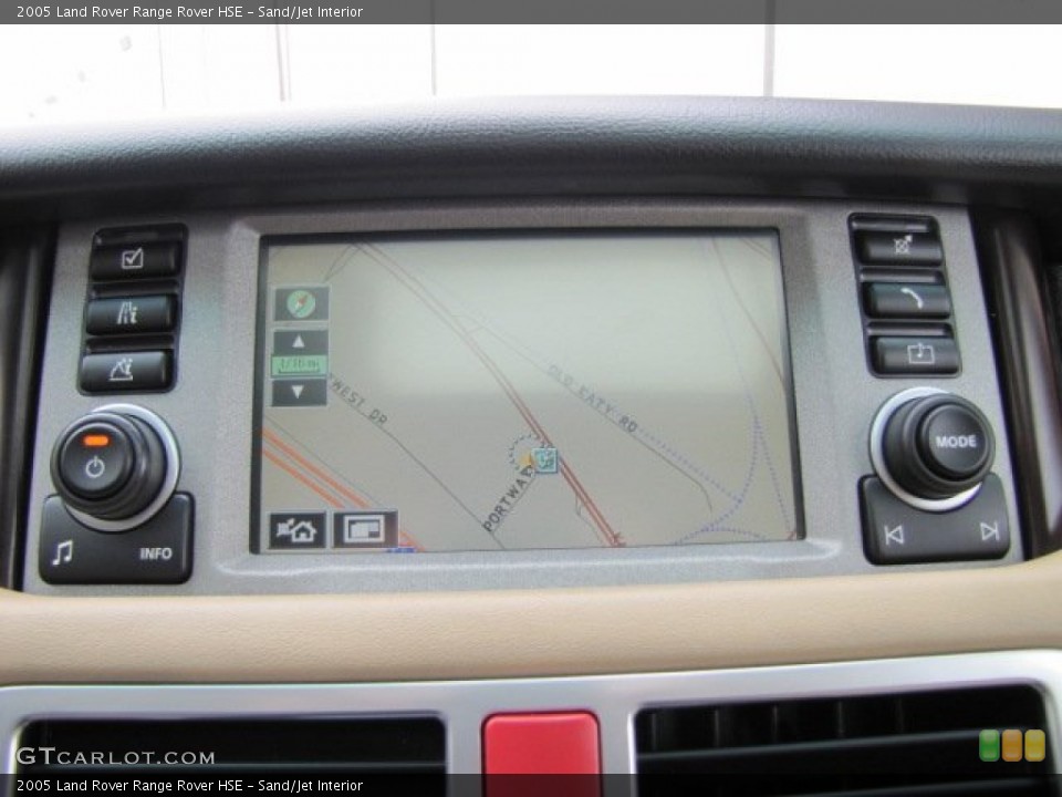 Sand/Jet Interior Navigation for the 2005 Land Rover Range Rover HSE #73547618