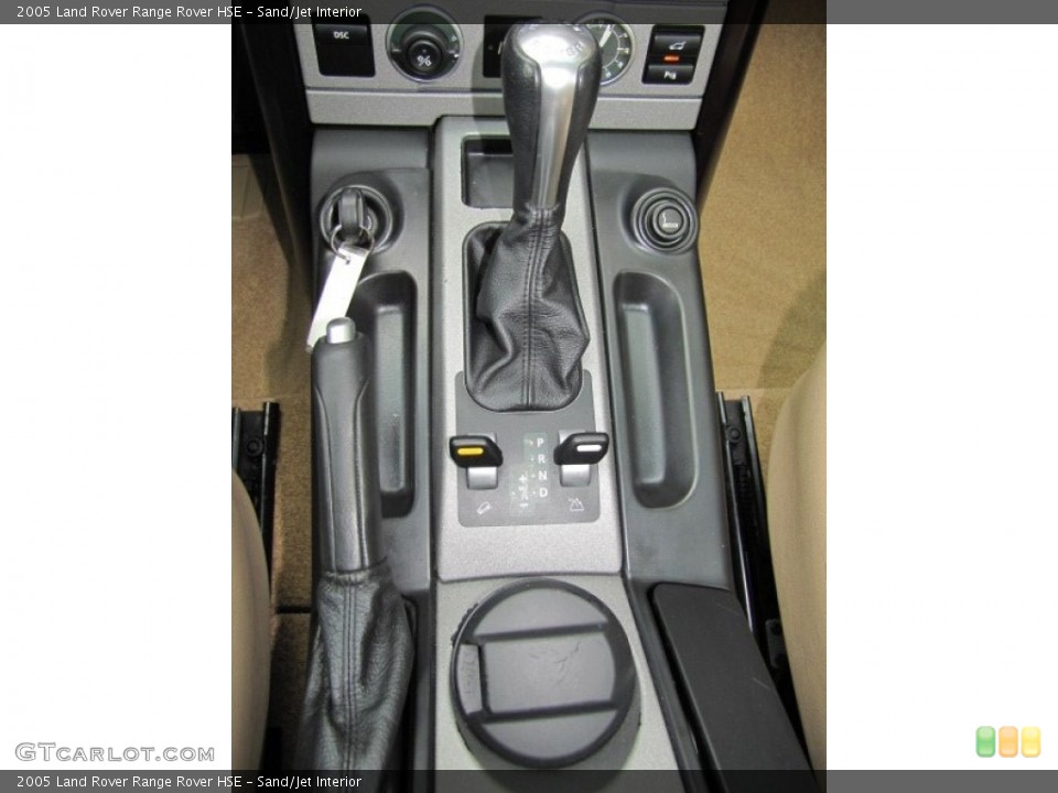 Sand/Jet Interior Transmission for the 2005 Land Rover Range Rover HSE #73547699