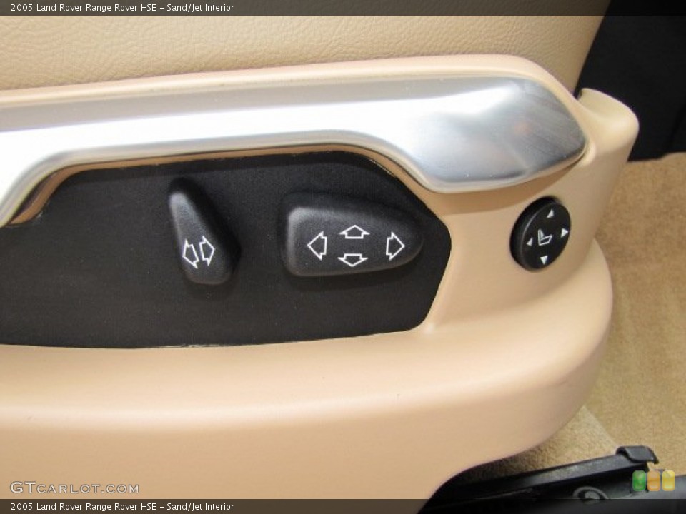 Sand/Jet Interior Controls for the 2005 Land Rover Range Rover HSE #73547801