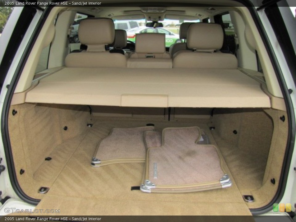 Sand/Jet Interior Trunk for the 2005 Land Rover Range Rover HSE #73547874