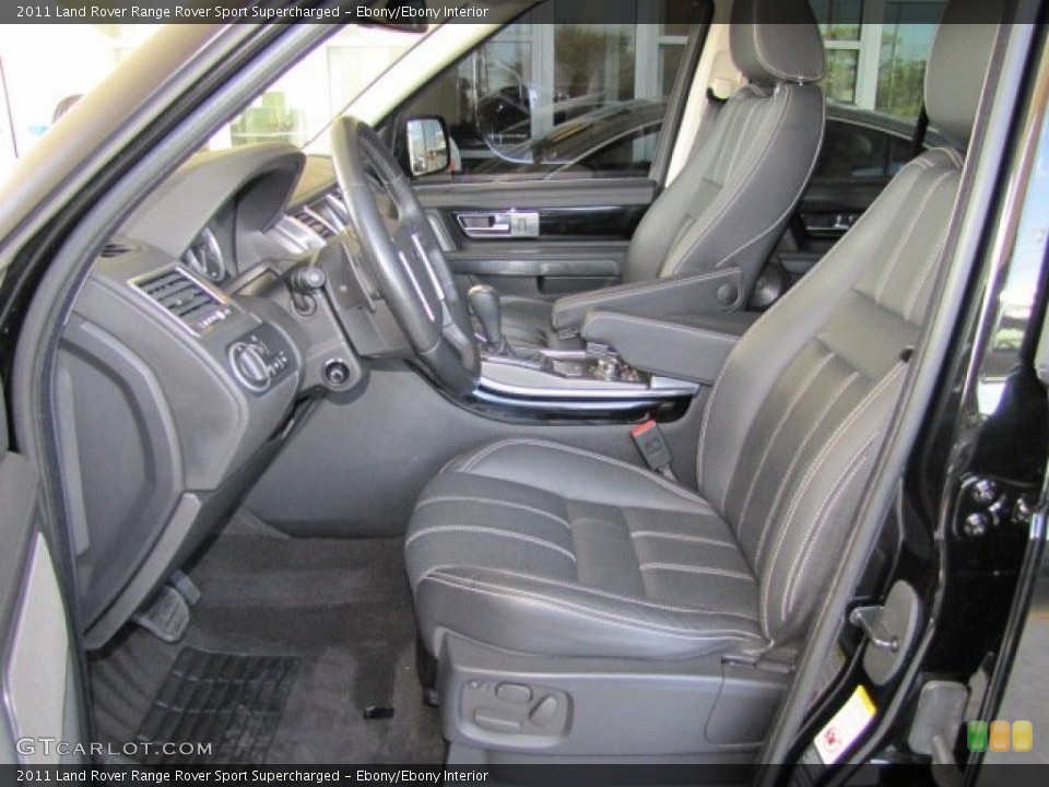 Ebony/Ebony Interior Photo for the 2011 Land Rover Range Rover Sport Supercharged #73548470