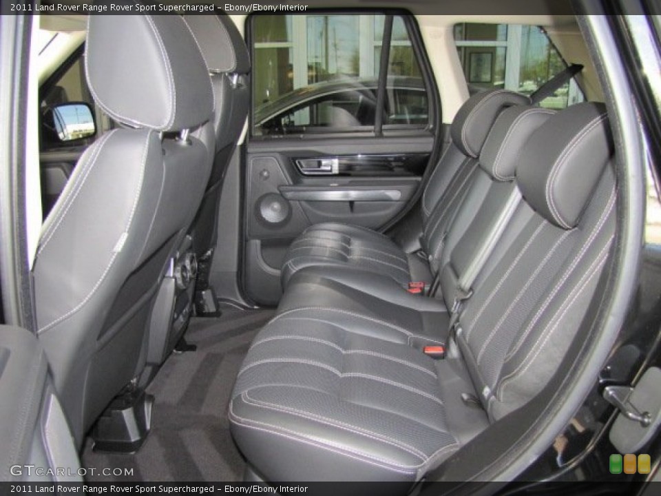 Ebony/Ebony Interior Rear Seat for the 2011 Land Rover Range Rover Sport Supercharged #73548509