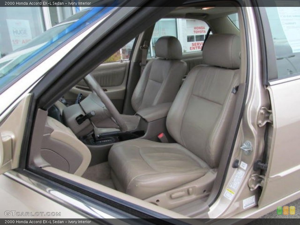 Ivory Interior Front Seat for the 2000 Honda Accord EX-L Sedan #73548761