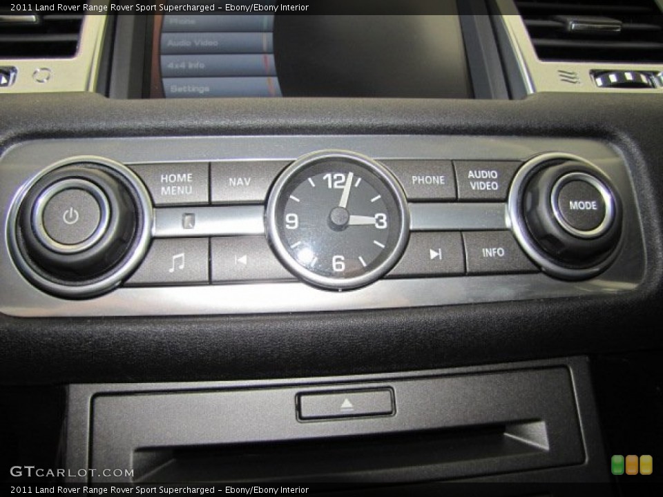 Ebony/Ebony Interior Controls for the 2011 Land Rover Range Rover Sport Supercharged #73548782