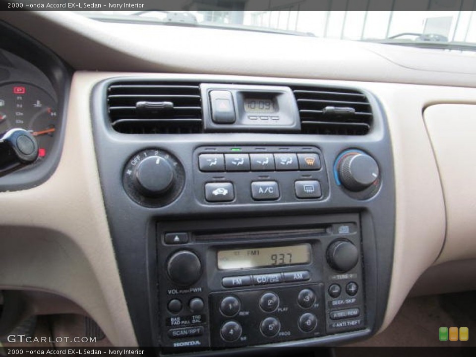 Ivory Interior Controls for the 2000 Honda Accord EX-L Sedan #73548836