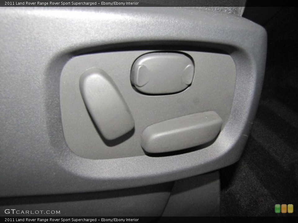 Ebony/Ebony Interior Controls for the 2011 Land Rover Range Rover Sport Supercharged #73548851