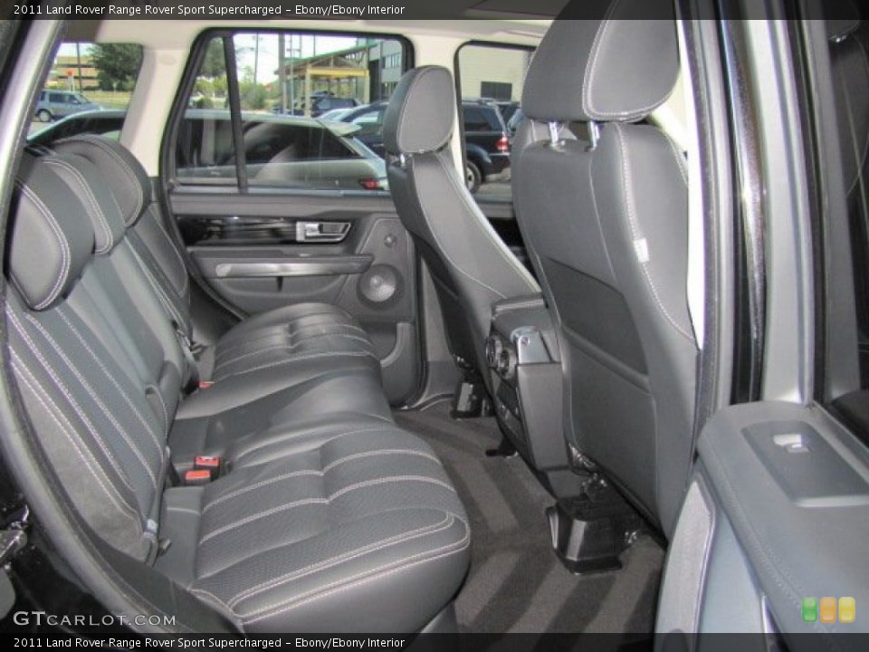 Ebony/Ebony Interior Rear Seat for the 2011 Land Rover Range Rover Sport Supercharged #73548872