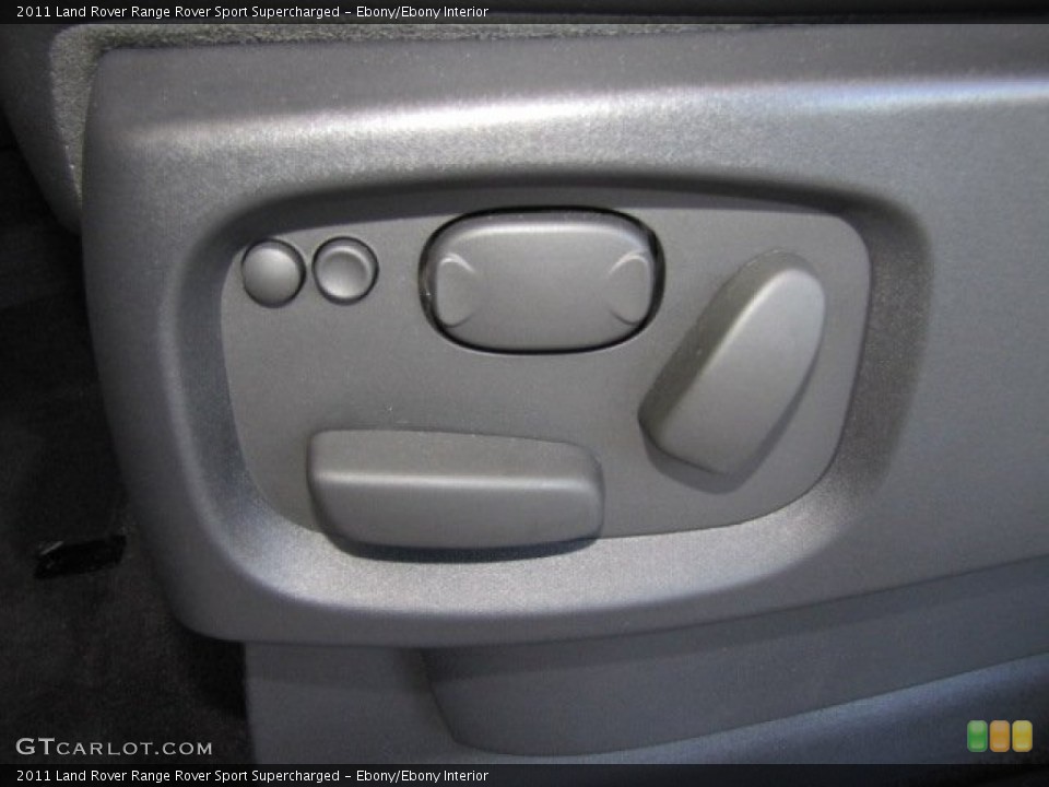 Ebony/Ebony Interior Controls for the 2011 Land Rover Range Rover Sport Supercharged #73549055