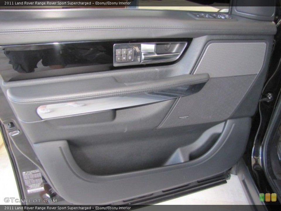 Ebony/Ebony Interior Door Panel for the 2011 Land Rover Range Rover Sport Supercharged #73549152