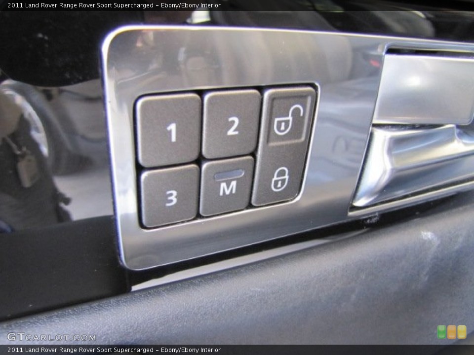 Ebony/Ebony Interior Controls for the 2011 Land Rover Range Rover Sport Supercharged #73549173